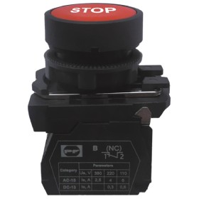 Кнопка Promfactor FP5-AA4342 1NC «STOP» червона (FP5-AA4342)