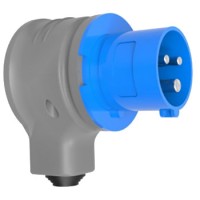 Вилка Bemis BC1-3403-2130 220В 3х32A 90° поліамід IP44 (6.2.1.164384)