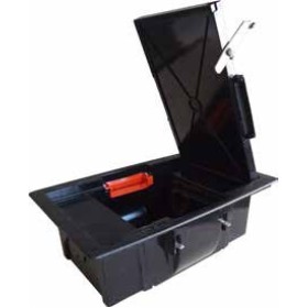 Напольный лючок DKC 01367 ANTISC 8М NEST-8 с рельефной крышкой