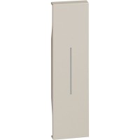 Клавіша для вимикача/перемикача Bticino Living Now KM01 на 1 модуль (пісочна)