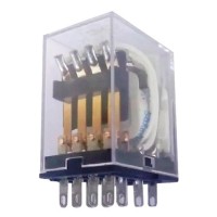 Промежуточное реле CNC MY 4P AC 220В N 3А с индикатором (Б00043588)