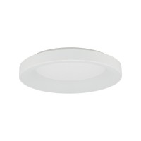 Потолочный светильник Nowodvorski 11202 Nikki Round LED 1x60W 3000K 5400Lm IP20 белый