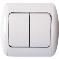 Сходовий вимикач E.Next e.install.stand.812/2 двоклавішний (s035050)