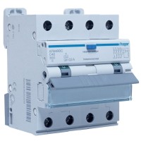 Диф. автомат Hager AFM490C C-40A 6кА 300мA 4P
