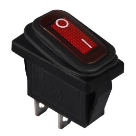 Переключатель TNSy KCD3-101WN R/B с подсветкой IP54 красный (TNSy5500847)