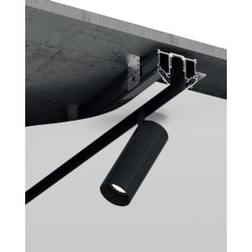 Магнітний трек профіль чорний для натяжної стелі під гарпун 3м 70707