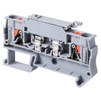 Набірна клемна колодка E.Next e.tc.din.spring.4.HESI на DIN-рейку під запобіжник 5x20 (s070007)