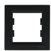 Рамка одинарна Антрацит Asfora, EPH5800171