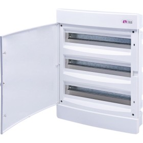 Вбудований щиток ETI 001101048 ECM 3x18PO 54 М з білими дверцятами