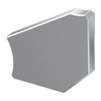 Заглушка Lumines для типу Н без отвору срібло