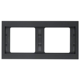 Рамка 2-местная, горизонтальная, антрацит Berker K.1
