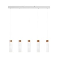 Підвісний світильник, люстра Nordlux 2010483010 Tilo GU10 5x15W IP20 сірий