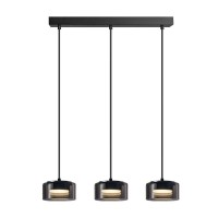 Підвісний світильник, люстра Goldlux 331281 Ofelia GX53 3x10W 4000K 660Lm IP20 чорний