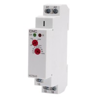 Реле задержки отключения при исчезновении питания CNC Electric YCT8-D AC/DC 12-240В 1СО 16А АС1 250 (Б00044216)