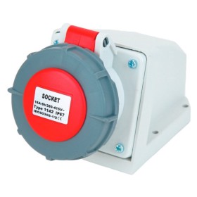 Накладная силовая розетка TNSy PRO 1142 3Р+PЕ 16А 380В IP67 (TNSy5502047)