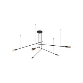 Люстра Nowodvorski 9127 Pile E27 5x60W IP20 Черная