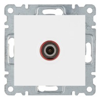 Розетка SAT Lumina-2 белая