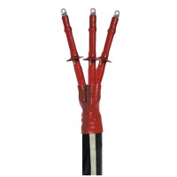 Конечная муфта для трехжильного кабеля Sicame EUETH TpP 42 120-240 CM 42кВ внешней установки с наконечниками (540400)