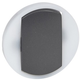 Клавиша выключателя Legrand Celiane (065204) с контурной подсветкой (графит)