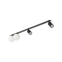 Светильник поворотный, спот TK Lighting 10929 Vox GU10+G9 4x10W+8W IP20 черный