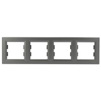 Чотиримісна рамка сталь Asfora, EPH5800462