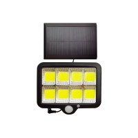 Вуличний світильник на сонячній батареї Goldlux 323101 Integra LED 1x3W 6000K 180Lm IP44 чорний