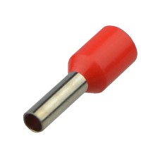 Изолированный трубчатый наконечник CNC E01510 HT 1,5-10 100шт красный (Б00042157)