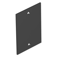 Заглушка в суппорт встраиваемого люка OBO Bettermann (7407584) на 1 пост 45x45 из полиамида