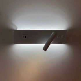 Светильник настенный Violux BITRIX-W USB 15W 3000/4200/6000K 865Lm IP20 белый ( 553006 )