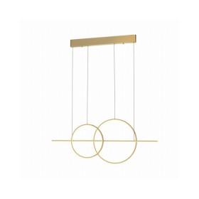 Люстра Zuma Line MD7358-2A-3GT Cholet Led 1x34W 3000K 4000Lm IP20