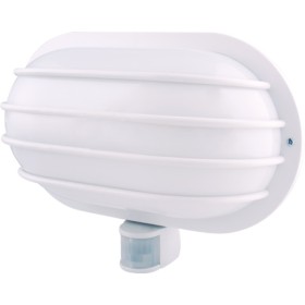 Настенный светильник E.Next e.sensor.lum.69.e27.white(белый) с датчиком движения 180° IP44 белый (s061026)