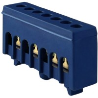 Нулевая шина Promfactor FMD807BL на 7 отверстий 6x9мм²