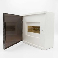 Бокс пластиковый СКИМ 09 модулей накладной IP40 белый ( С11902011 )