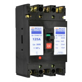 Силовой автоматический выключатель Аско-Укрем ВА-2004N/125 3р 125А (A0010040080)