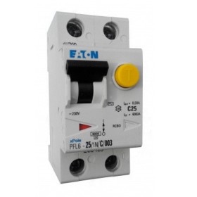 Дифавтомат Eaton (Moeller) PFL6-25/1N/C/003