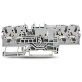 Проходная клемма Wago 2002-1801 Topjob S (серая)