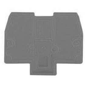 Двополюсна кінцева пластина Wago 870-923 (сіра)