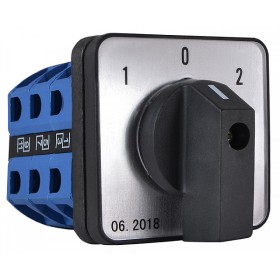 Пакетный переключатель Аско-Укрем ПКП SBI 1-0-2 3 полюса 25A/3.833 (A0110010060)