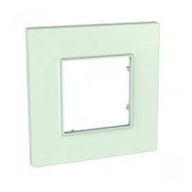 Рамка 1-місна, Unica Quadro, скло Schneider Electric