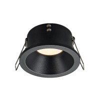 Точковий світильник врізний Oledim 7771295 TS20B ALU GU10 1x10W IP20 Чорний