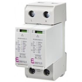 Ограничитель перенапряжения ETITEC ML T123 300/12,5 2+0 2p TNC-S (2440663)