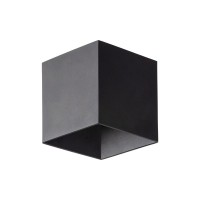 Вуличний світильник TK Lighting 18182 Cube LED 2x5W 3000K 650Lm IP54 чорний