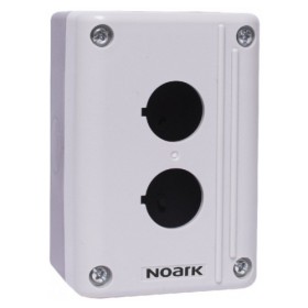 Кнопочный пост NOARK Ex9P2 FH 2 EU 2 места серый (111410)