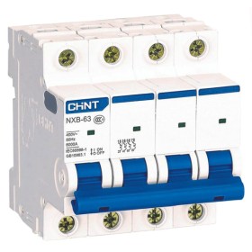 Автоматический выключатель Chint NXB-63 4P C40 6кА (814252)