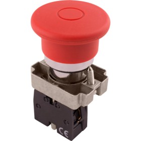 Кнопка грибок E.Next e.mb.bt42 1NC з фіксацією червона (p0810122)