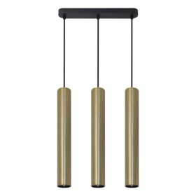 Подвесной светильник, люстра над столом, барной стойкой Goldlux 326164 Lungomare GU10 3x10W IP20 Золотой