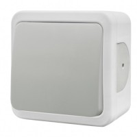 Накладний 1-кл вимикач NE-AD MULTIMA 92-51-01 білий