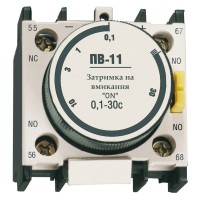 Приставка выдержки времени TNSy ПВ11 1NO+1NC 0,1-30сек (TNSy5504017)
