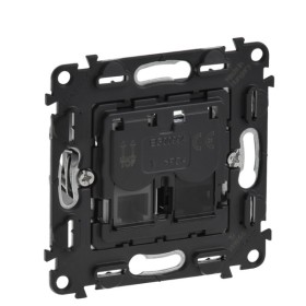 Механизм розетки RJ45+RJ11 Кат.6 UTP Legrand Valena In`Matic