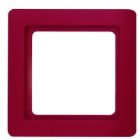 Одноместная рамка Berker Q.1 10116062 (красная)